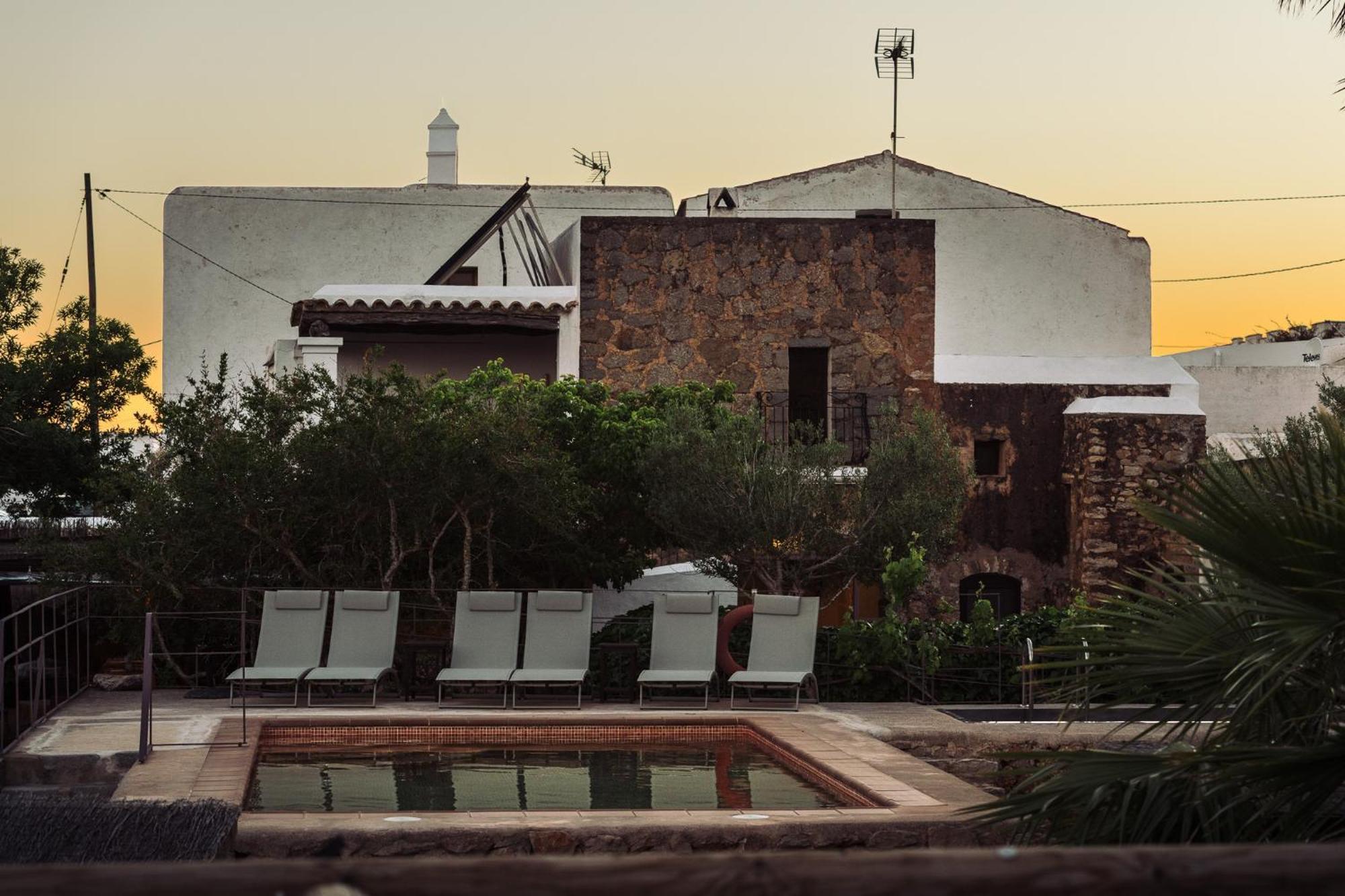 Hotel Rural Can Partit - Adults Only Santa Agnes de Corona Exterior foto